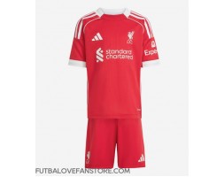 Liverpool Alexander Isak #9 Domáci Detský futbalový dres 2025-26 Krátky Rukáv (+ trenírky)